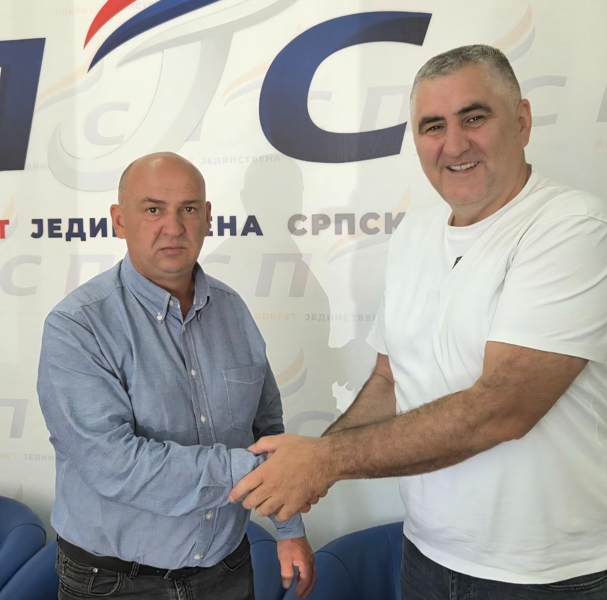 Pokret "Jedinstvena Srpska" jača u majevičkom kraju: Rado Stevanović Čokalj povjerenik za Lopare (foto)