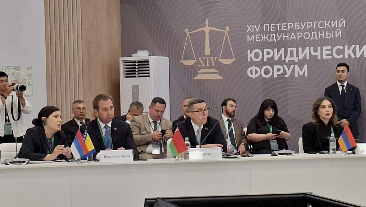 SELAK NA PETERBURŠKOM MEĐUNARODNOM PRAVNOM FORUMU: Zakone mogu donositi samo demokratski izabrani parlamenti