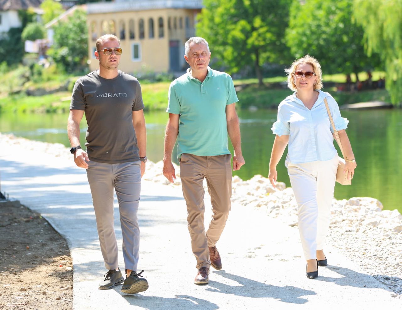 STANIVUKOVIĆ: Izgradnja šetališta uz Vrbas napreduje planiranom dinamikom, biće jedan od najljepših dijelova Banja Luke (foto)
