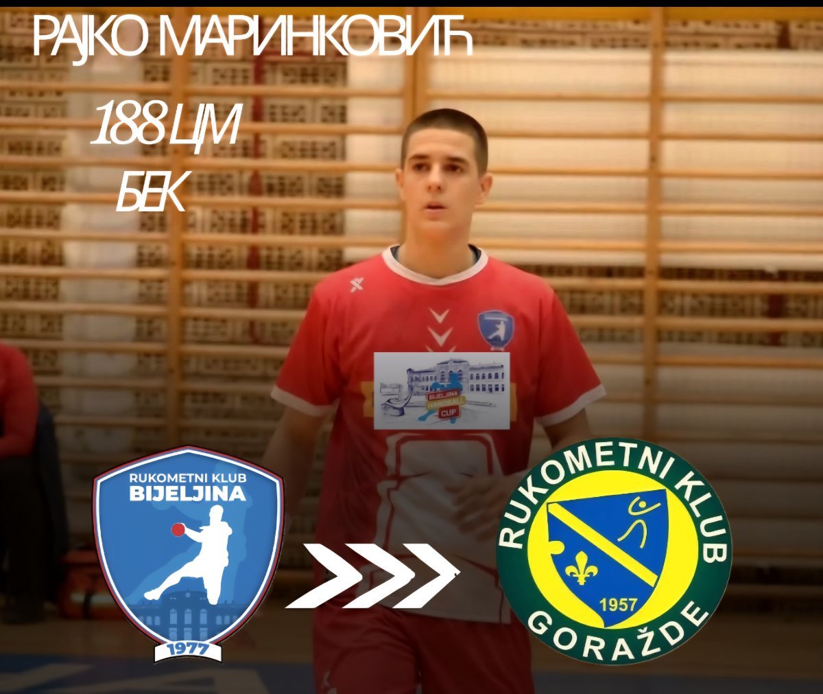Rajko Marinković, dijete RK Bijeljina, karijeru nastavlja u Premijer ligi BiH