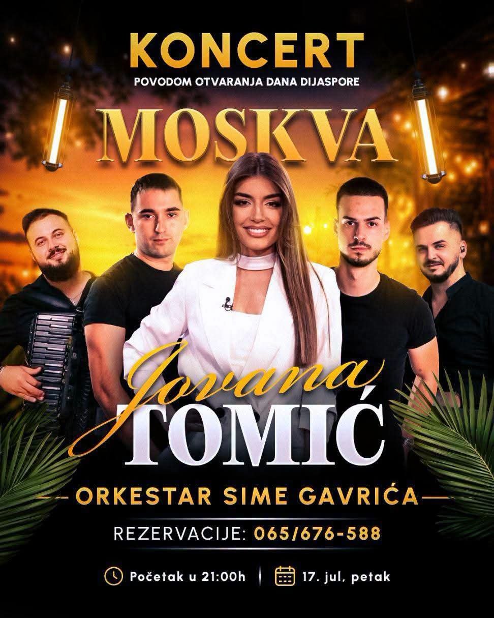 Večeras svečano otvaranje "Dana dijaspore Lopare 2026": Defile folkloraša i koncert Jovane Tomić