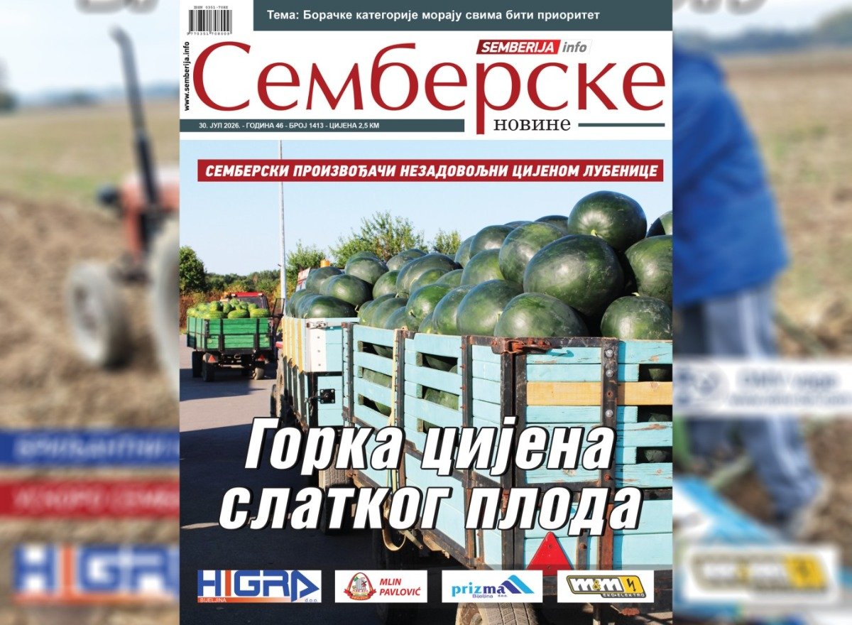Šta vas očekuje u novom broju "Semberskih novina"