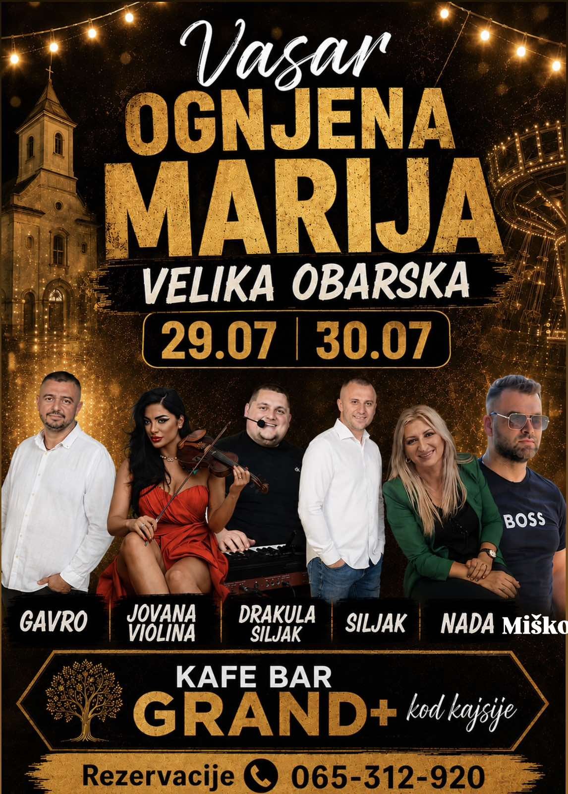 BIJELJINA: Spektakl u Velikoj Obarskoj – Vašar Ognjena Marija uz muziku, zabavu i tradiciju 29. i 30. jula