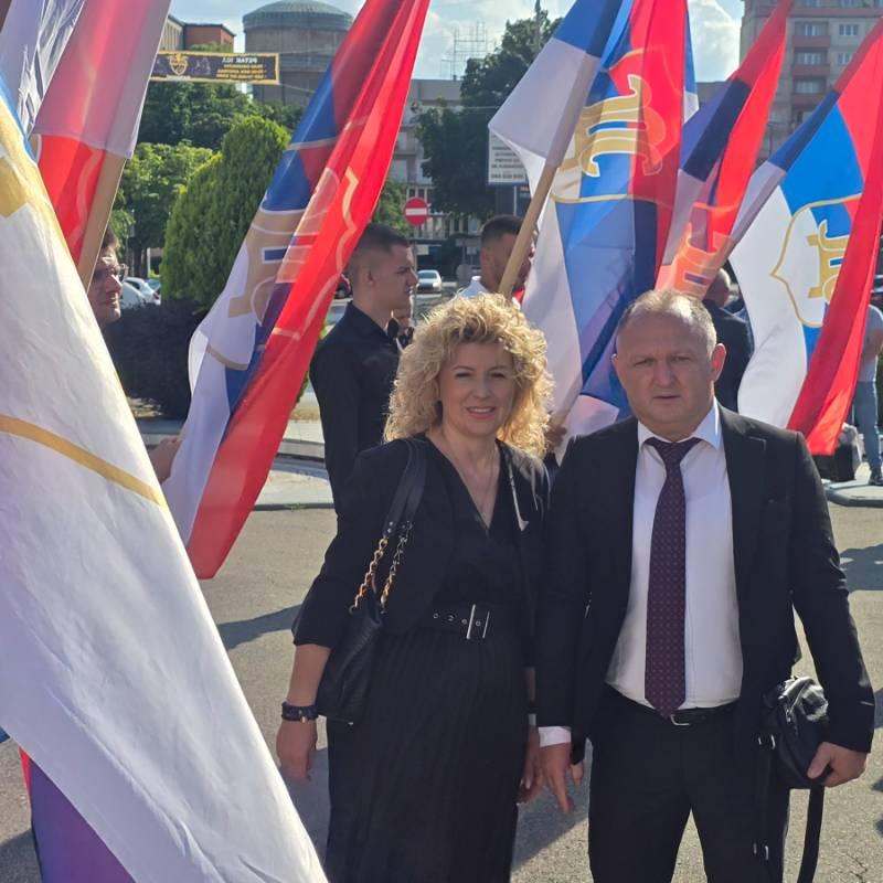 Stojanović i Orašanin: SDS je državotvorna stranka čije vrijednosti i danas obavezuju (foto)