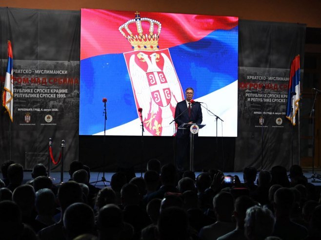 VUČIĆ: Nećemo dozvoliti da više ikada bude "Oluje" i pogroma srpskog naroda
