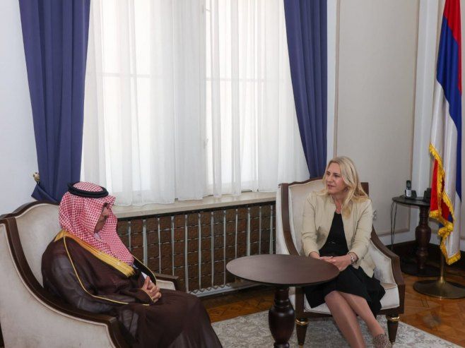 Cvijanović sa ambasadorom Saudijske Arabije o saradnji i realizaciji projekata