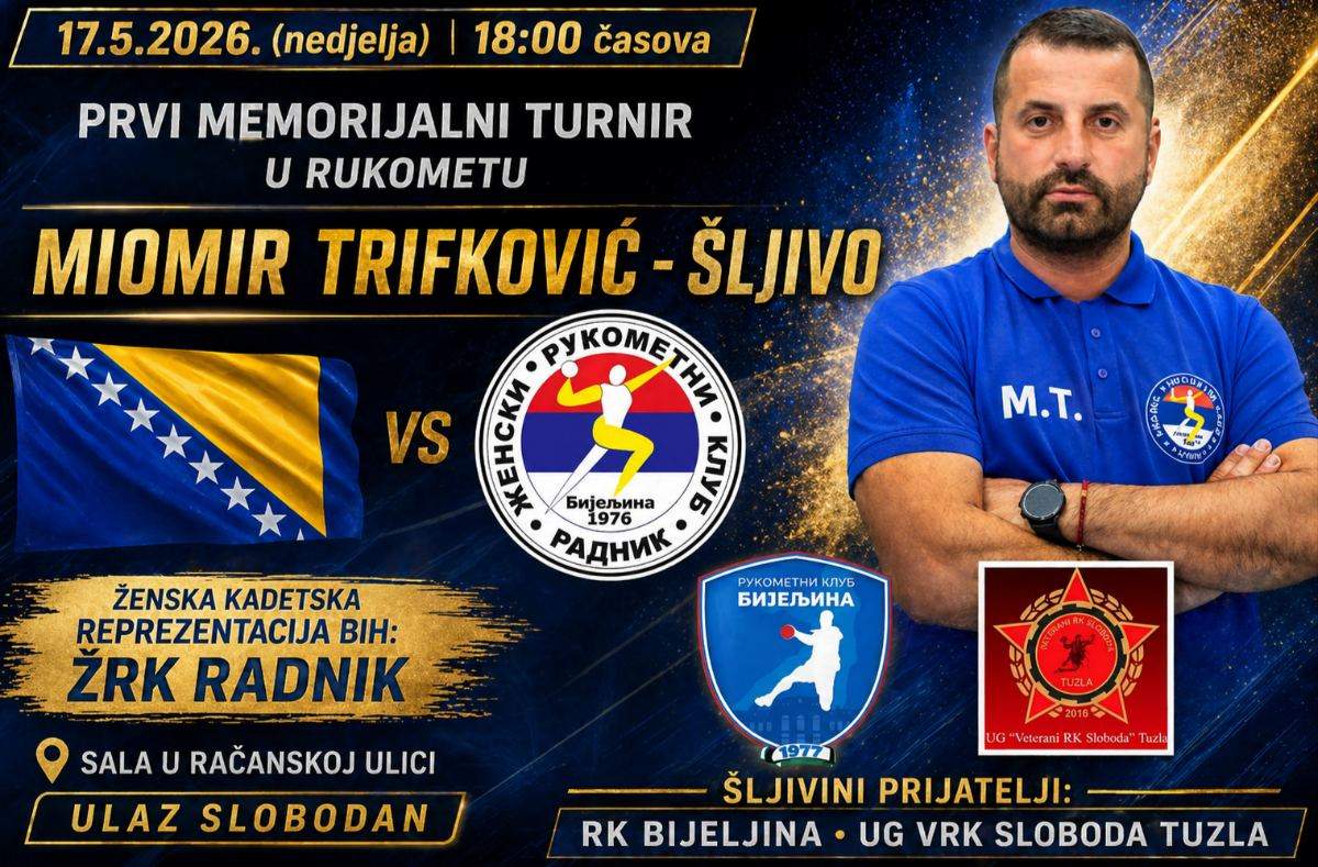Memorijalni turnir ''Miomir Trifković – Šljivo'' 17. maja u Bijeljini (foto)