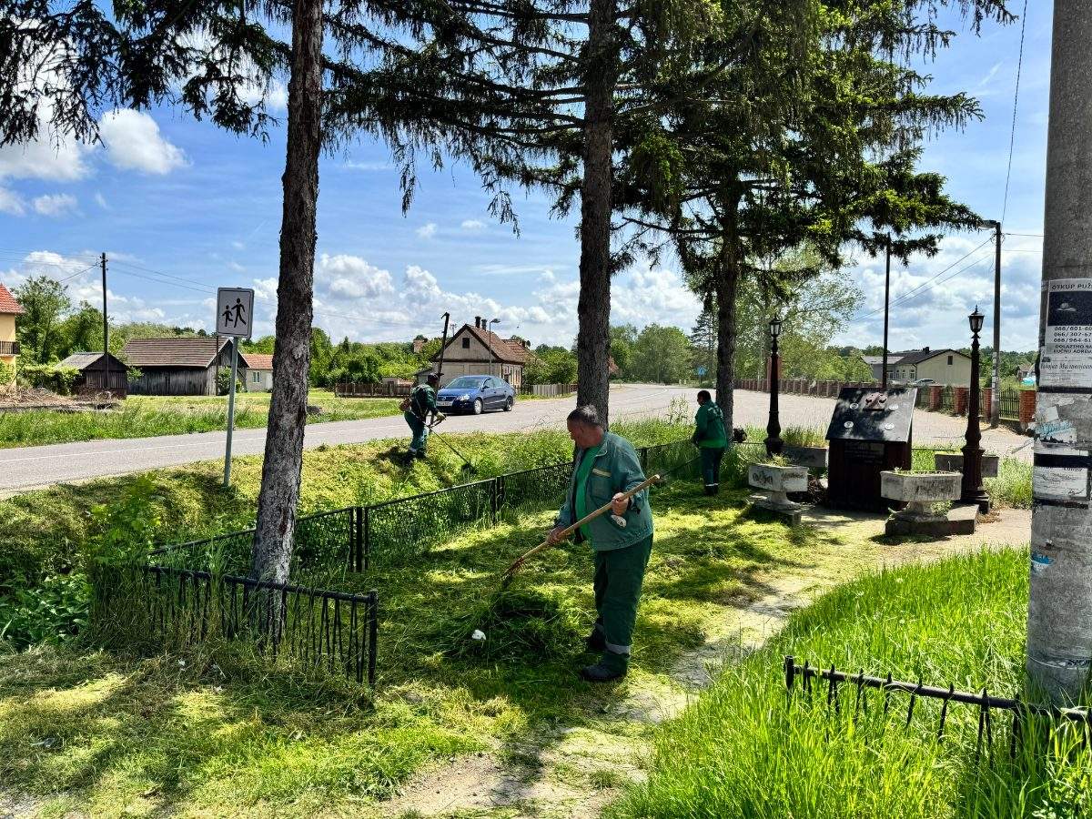 BIJELJINA: Uređene zelene površine u Glogovcu, Modranu i Donjoj Čađavici (foto)