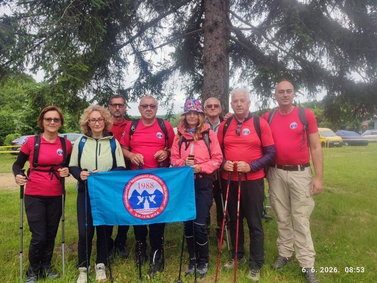 Planinari PED ''Majevica'' učestvovali na jubilarnom 20. Ozrenskom planinarskom maratonu (foto)