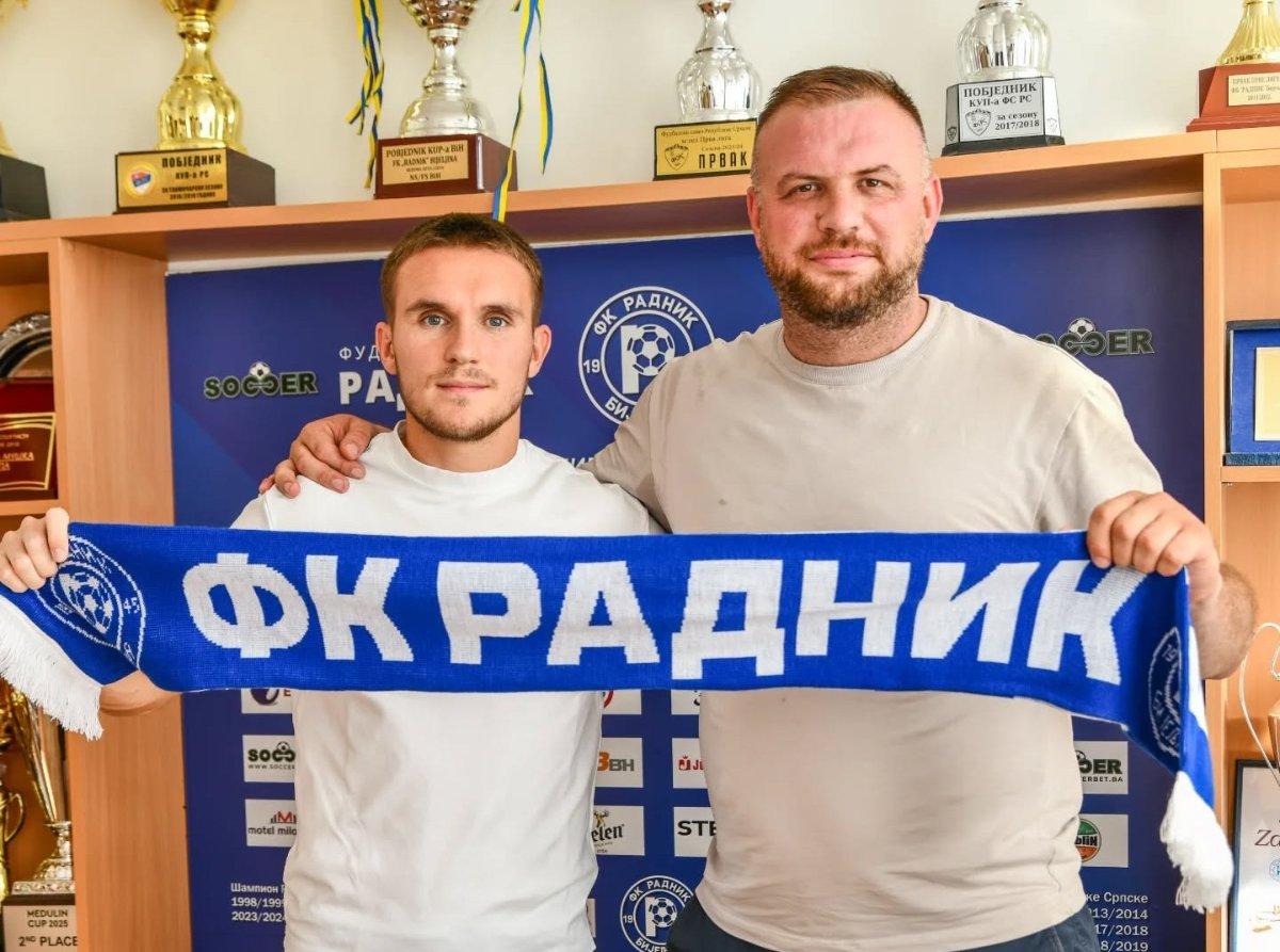 BIJELJINA: Patrik Klančir prvo pojačanje FK Radnik SoccerBet za novu sezonu