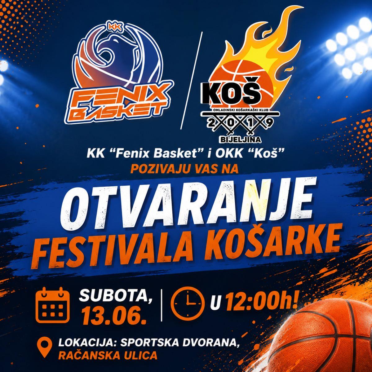 BIJELJINA DOMAĆIN FESTIVALA KOŠARKE: U subotu više od 600 mališana na šest terena, u fokusu inkluzija i zajedništvo
