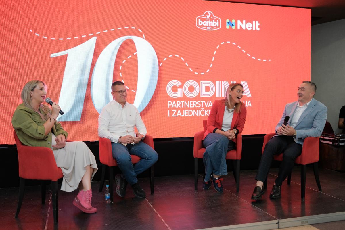 Deset godina partnerstva kompanija Nelt i Bambi u Bosni i Hercegovini