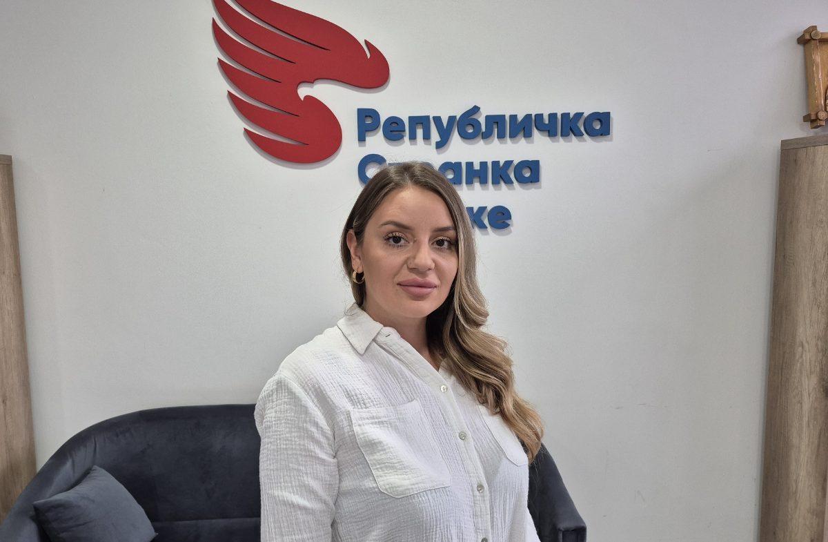 Zašto biram RSS - Jovana Despotović: Mladi moraju imati hrabrosti za promjene (foto)