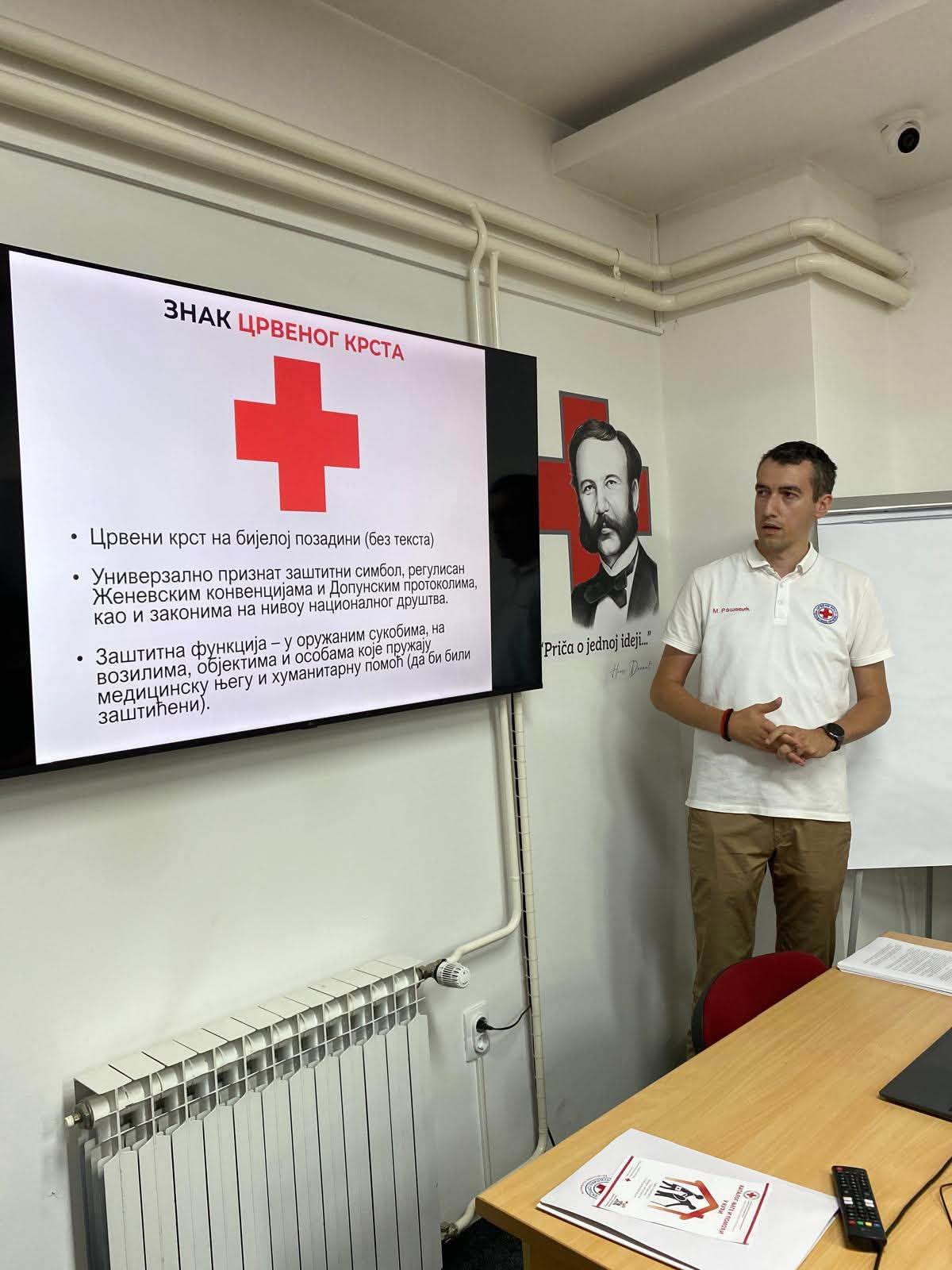 Realizacija aktivnosti informisanja o pravilnoj upotrebi znaka i naziva Crvenog krsta Republike Srpske
