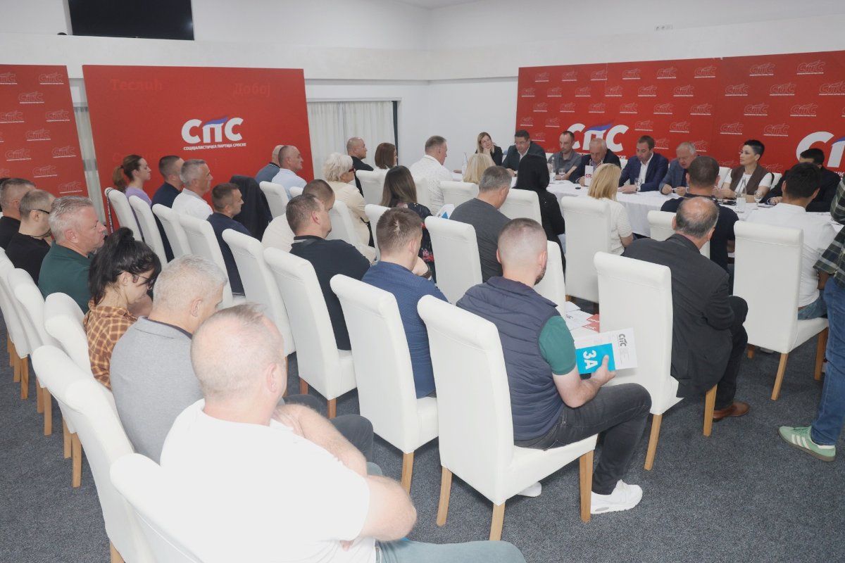 SPS jača u Doboju: Snažna podrška građana i ozbiljni planovi za naredni period (foto)