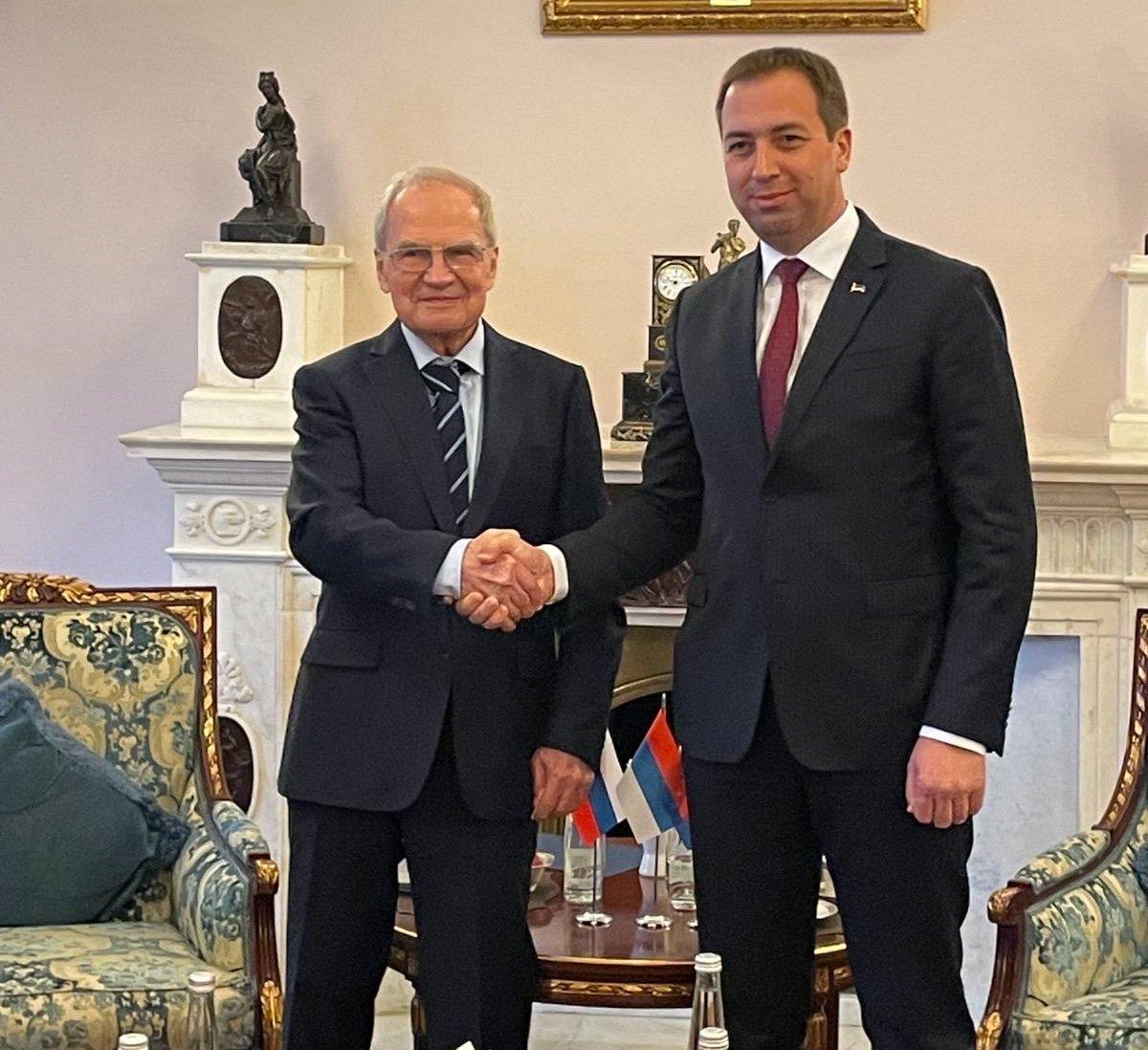 Selak sa predsjednikom Ustavnog suda Ruske Federacije Valerijem Dmitrijevičem Zorkinom (foto)